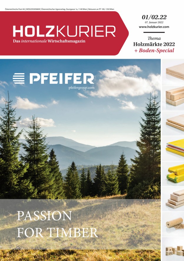 Holzkurier Digital Nr. 01.2022 Holzkurier Digital Nr. 01.2022