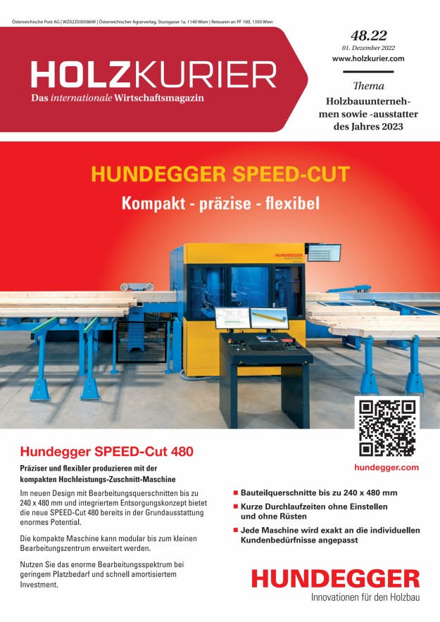 Holzkurier Digital Nr. 48.2022 Holzkurier Digital Nr. 48.2022