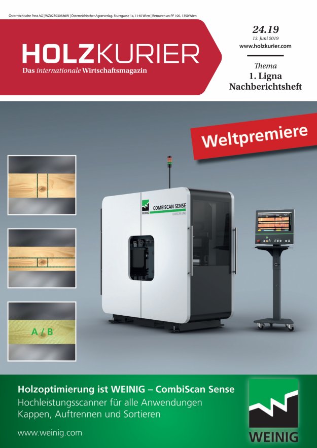 Holzkurier Digital Nr. 24.2019 Holzkurier Digital Nr. 24.2019